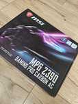 Płyta Z390 Carbon AC, 16GB ram Ballistix MAX 4000mhz