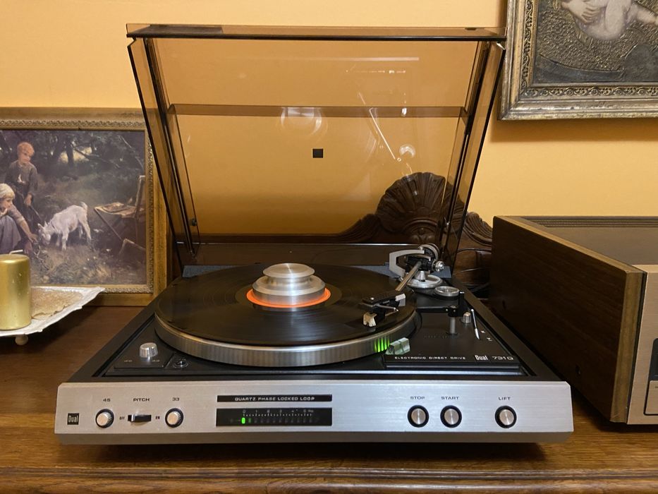 Topowy gramofon Dual CS 731Q, headshell 1/2”! Automat, direct drive