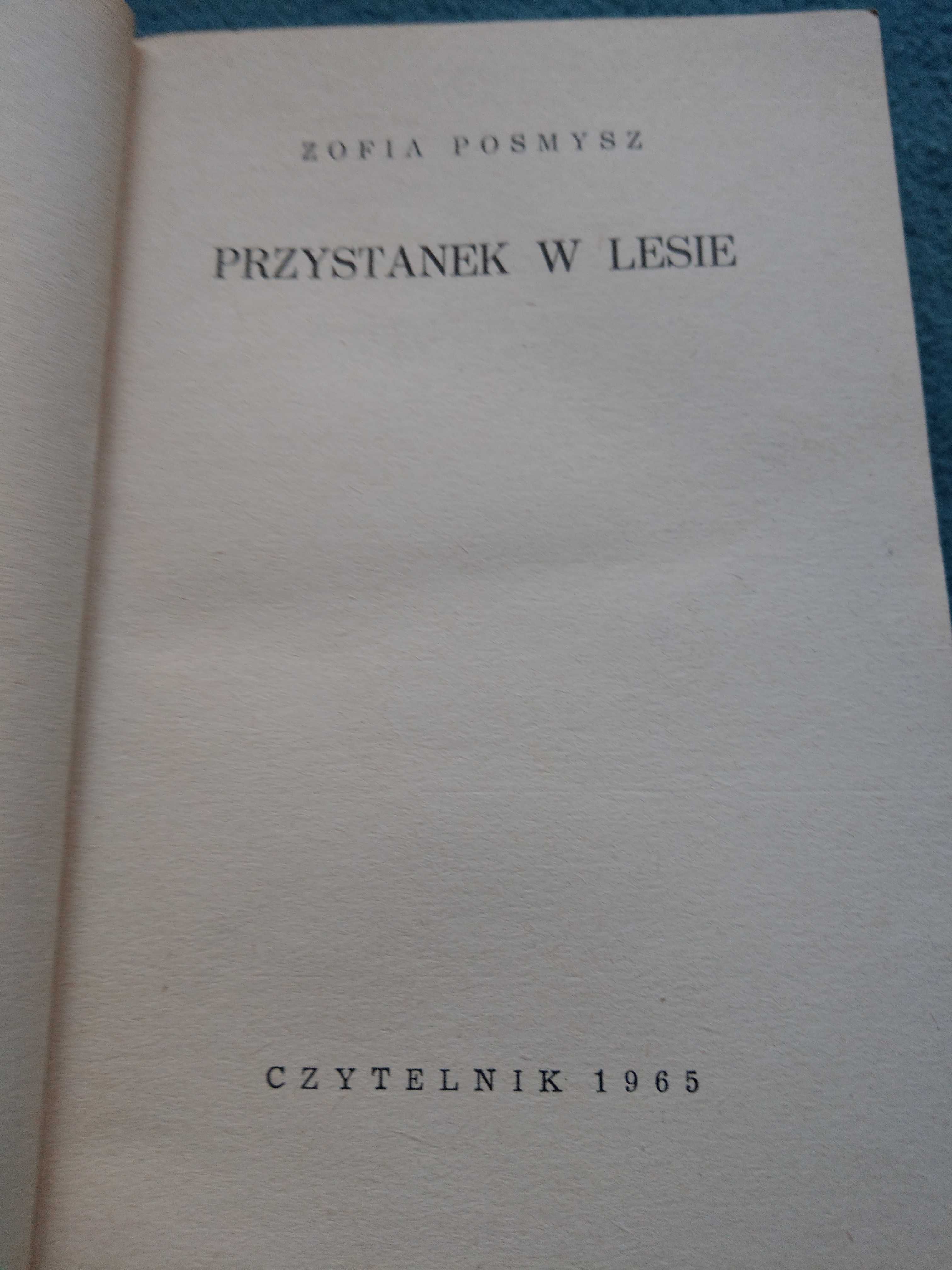 "Przystanek w lesie" Zofia Posmysz