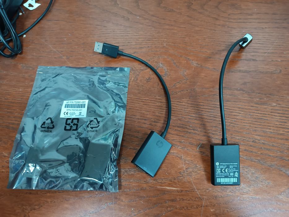 Przejściówka adapter HP display port na VGA