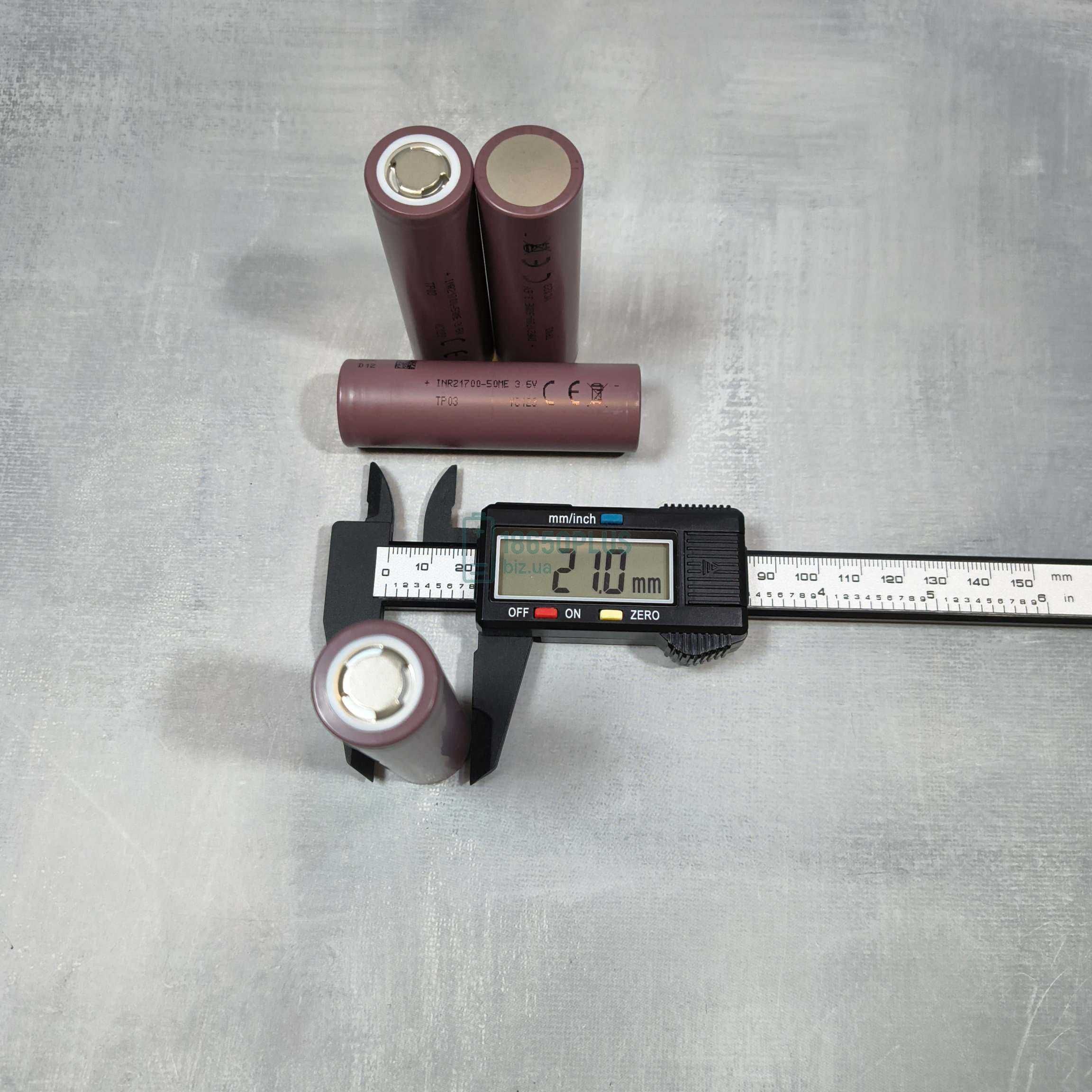 21700 аккумулятор новий Tenpower INR21700-50ME 5000mAh 15A inr21700