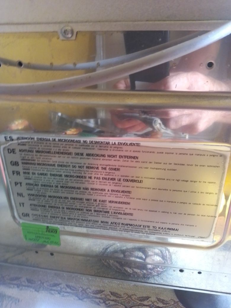 Microondas como novo