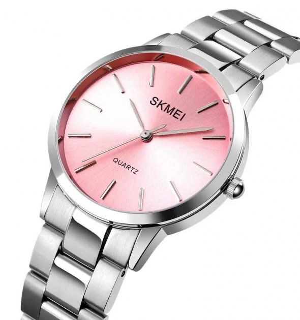 Годинник жіночий Skmei 1695 Fashion Рожевий Часы женские