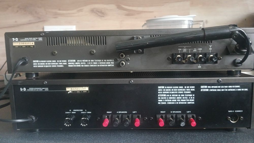 Zestaw Luxman , Modele L-3 oraz T2