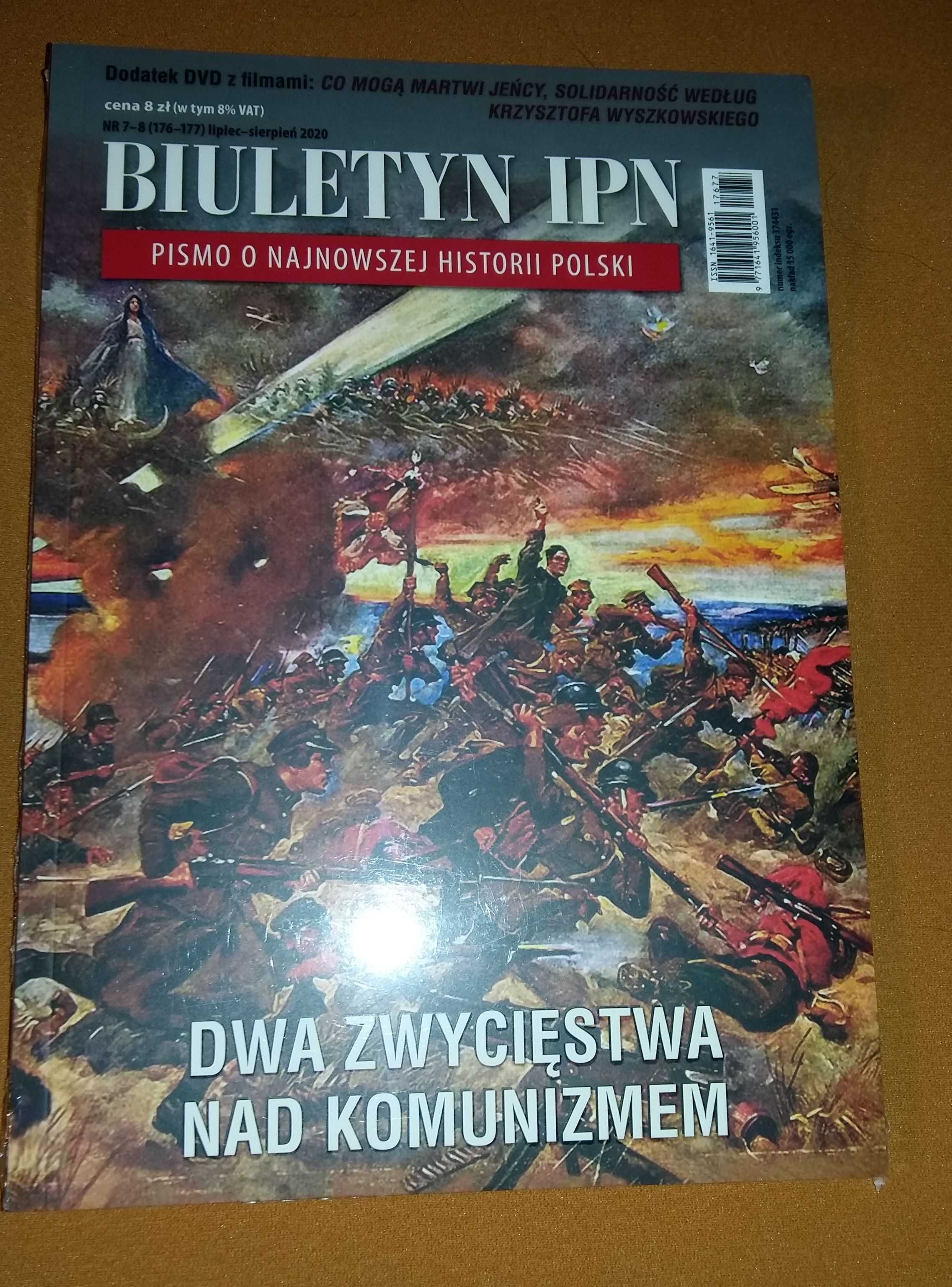 Biuletyn IPN Pismo o najnowszej historii Polski  7-8/2020 z DVD.