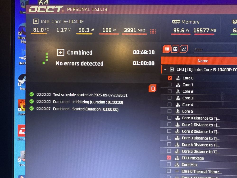 Ігровий ПК/компʼютер RTX 3060ti i5-10400f ssd 512 16 ddr4