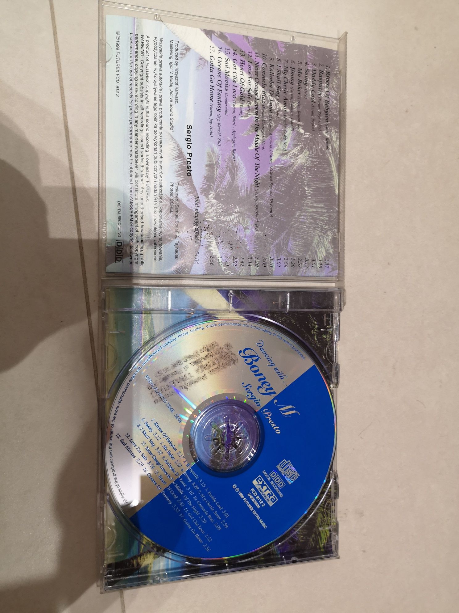 Płyta CD Boney M, Dancing with.. Sergio Presto