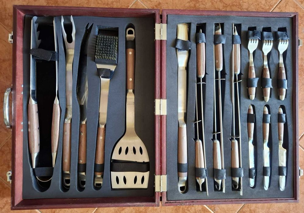 Conjunto de utensílios para churrasco BERGHOFF