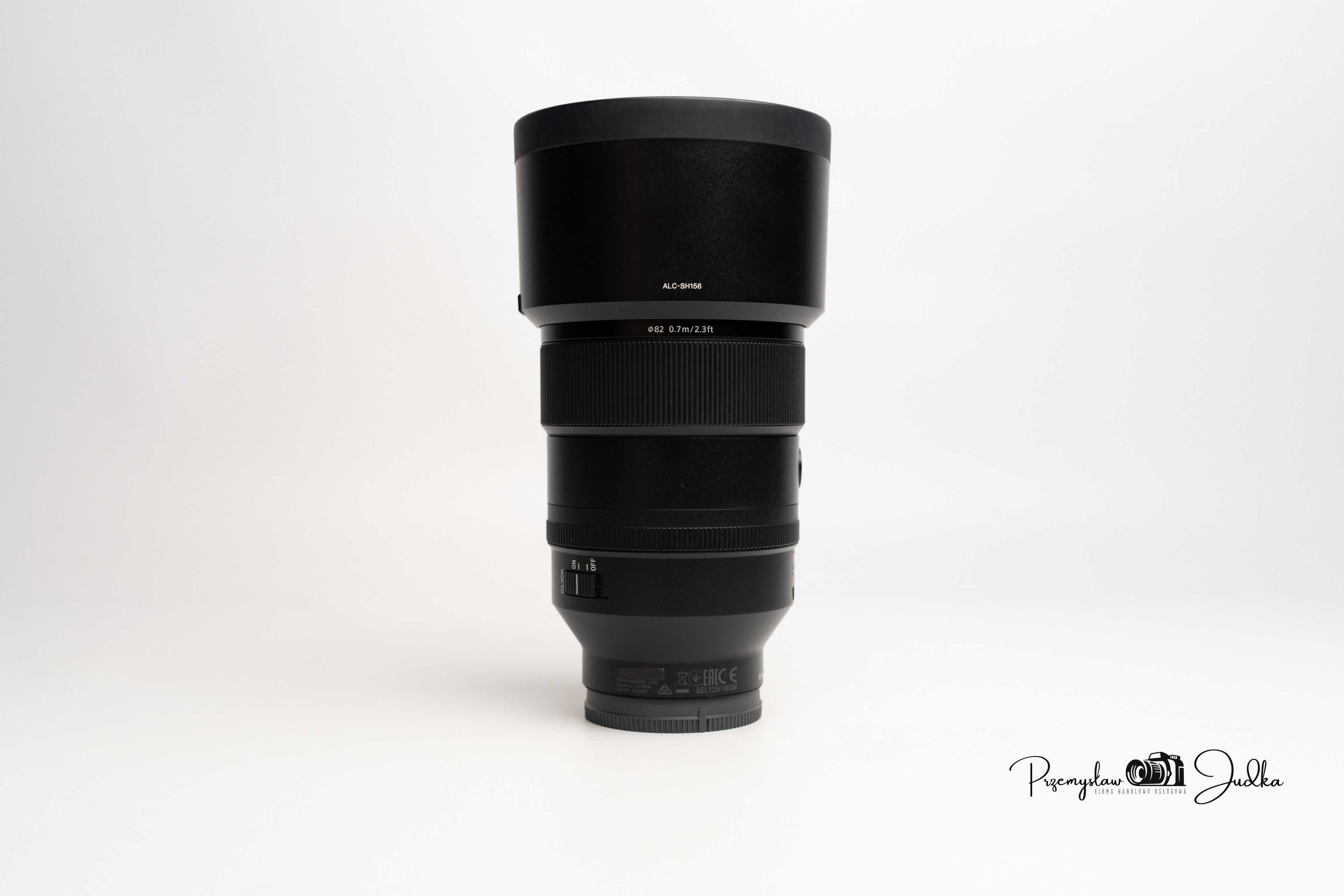Sony SEL135F18GM 135GM 135/1.8 igła | komplet | faktura