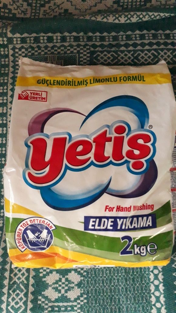 Качественный стиральный порошок "Yetis"