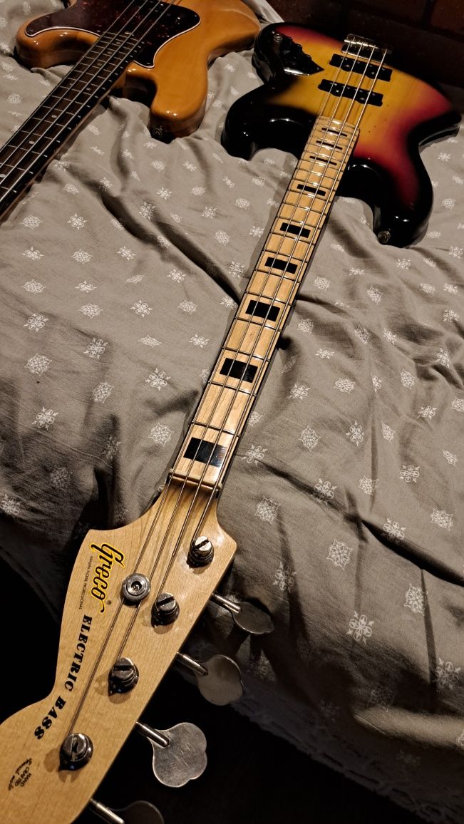 Greco Electric Bass Jazz Bass z 1978r. Gneco Tokai Fresher Fernandes
