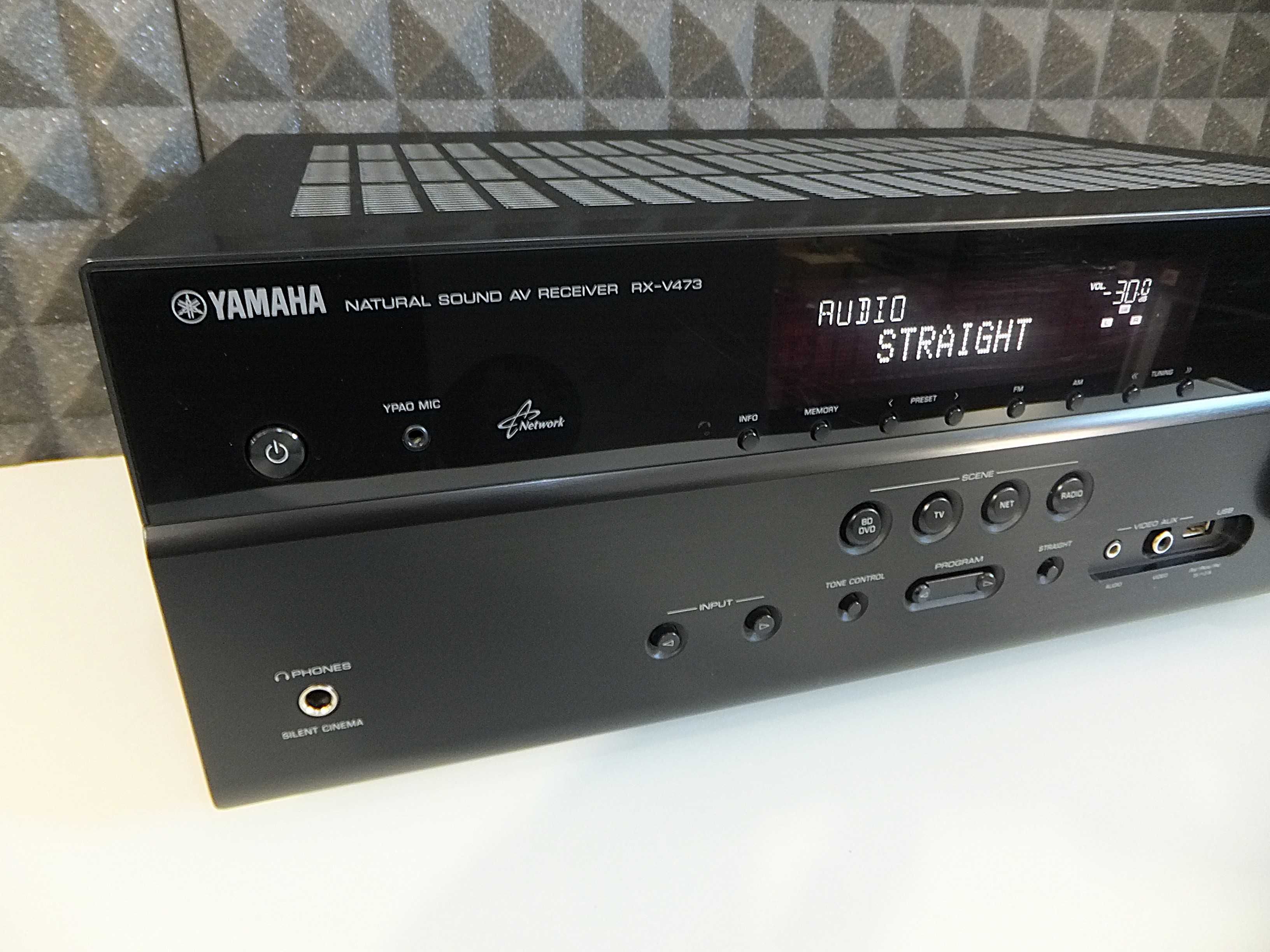 Amplituner kina domowego 5.1 YAMAHA RX-V473 /AirPlay, USB