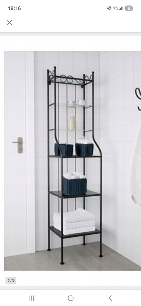 Regał Ikea do łazienki