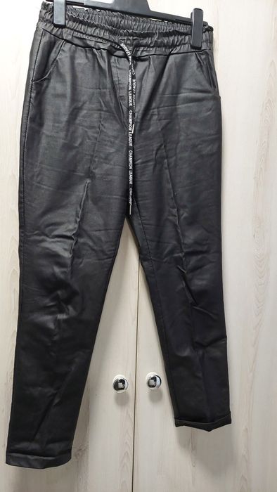 Spodnie eko skóra na m l xl