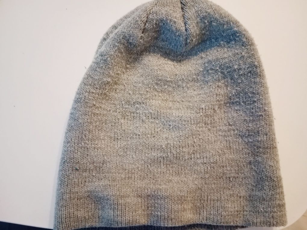 Szara siwa czapka H&M uniwersalna one size