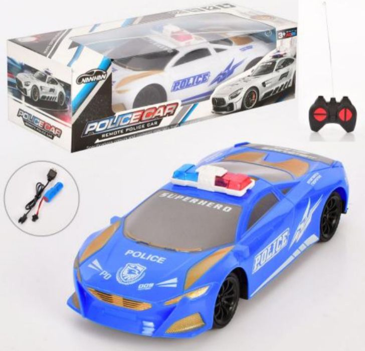 Машинка поліція на радіоуправлінні, машина на пульті керування