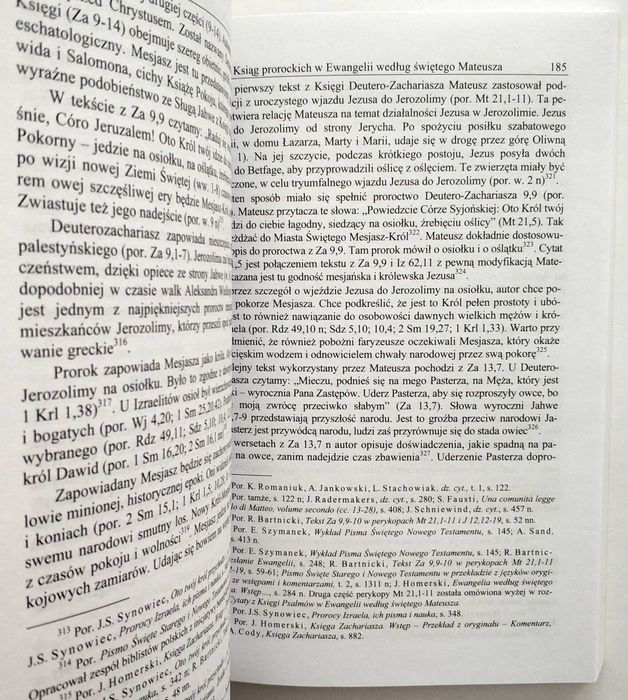 Starotestamentalne cytaty w Ewangelii według świętego Mateusza, NOWA!