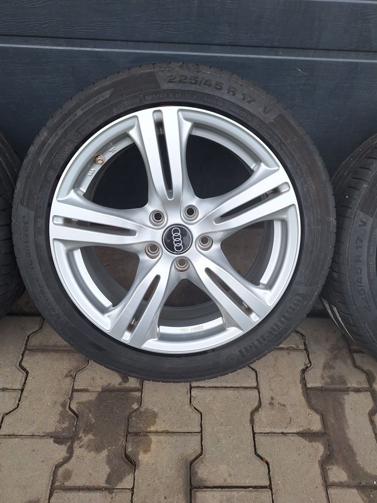 Alufelgi Audi 5x112 r17 a3 a4 z oponami