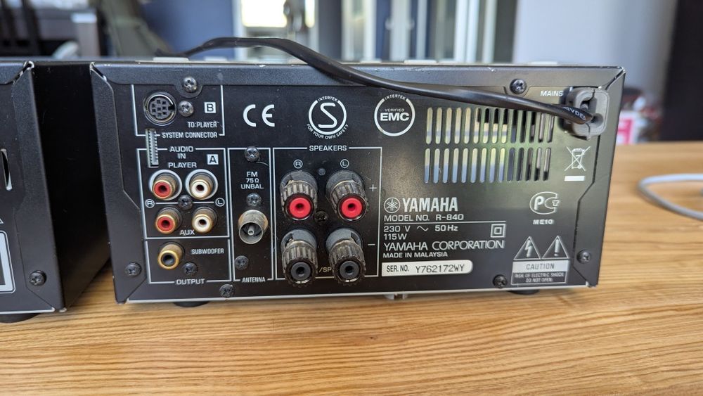 Yamaha Pianocraft R-840 // CD-640