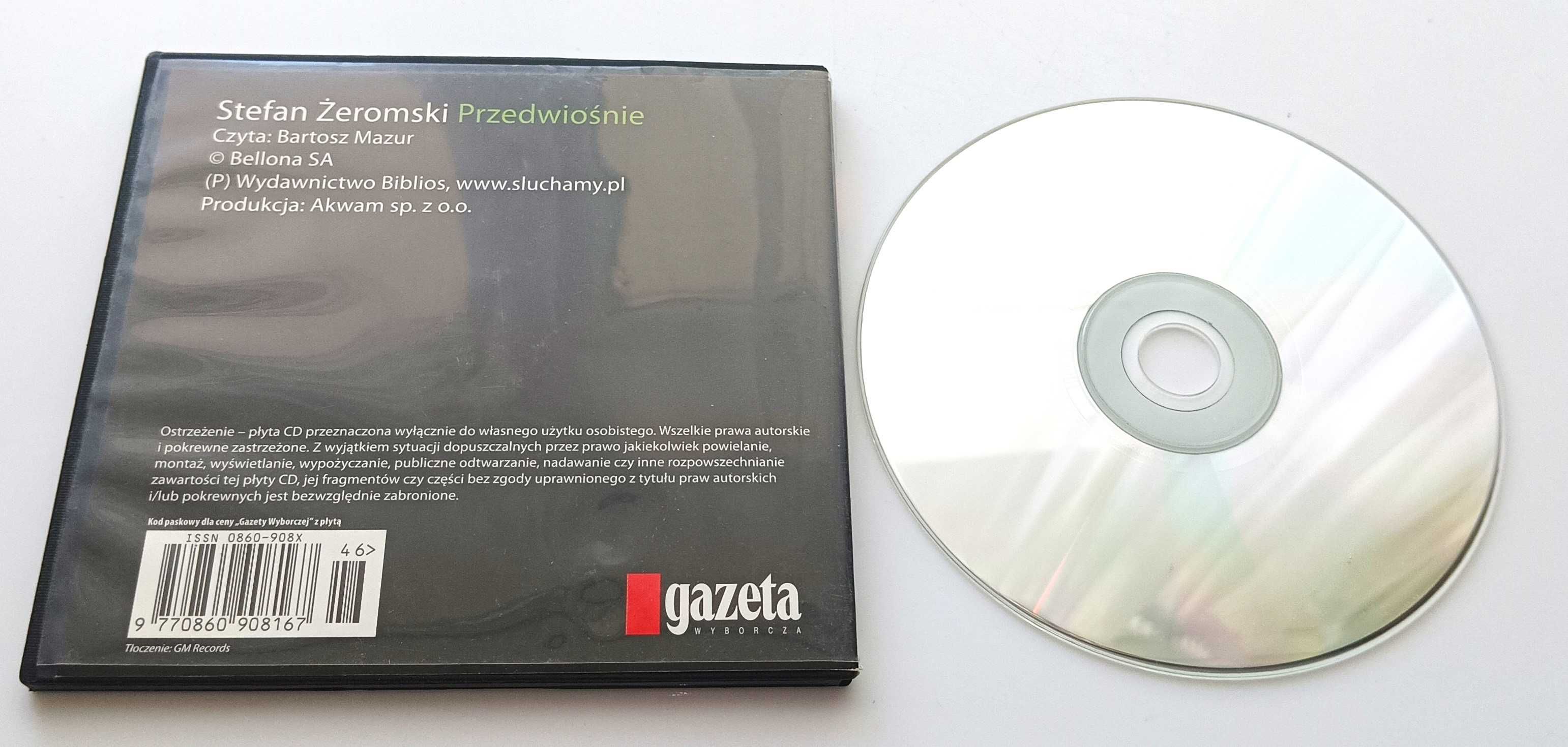 Przedwiośnie Stefan Żeromski Lektury Obowiązkowe płyta CD MP3