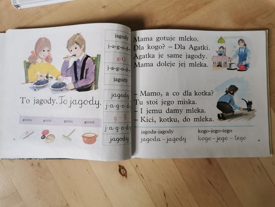Elementarz Falski do nauki czytania dysleksja sylaby alfabet