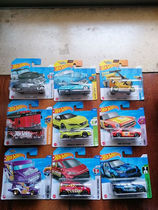 Hotwheels vários 2023, 2024, 2025
