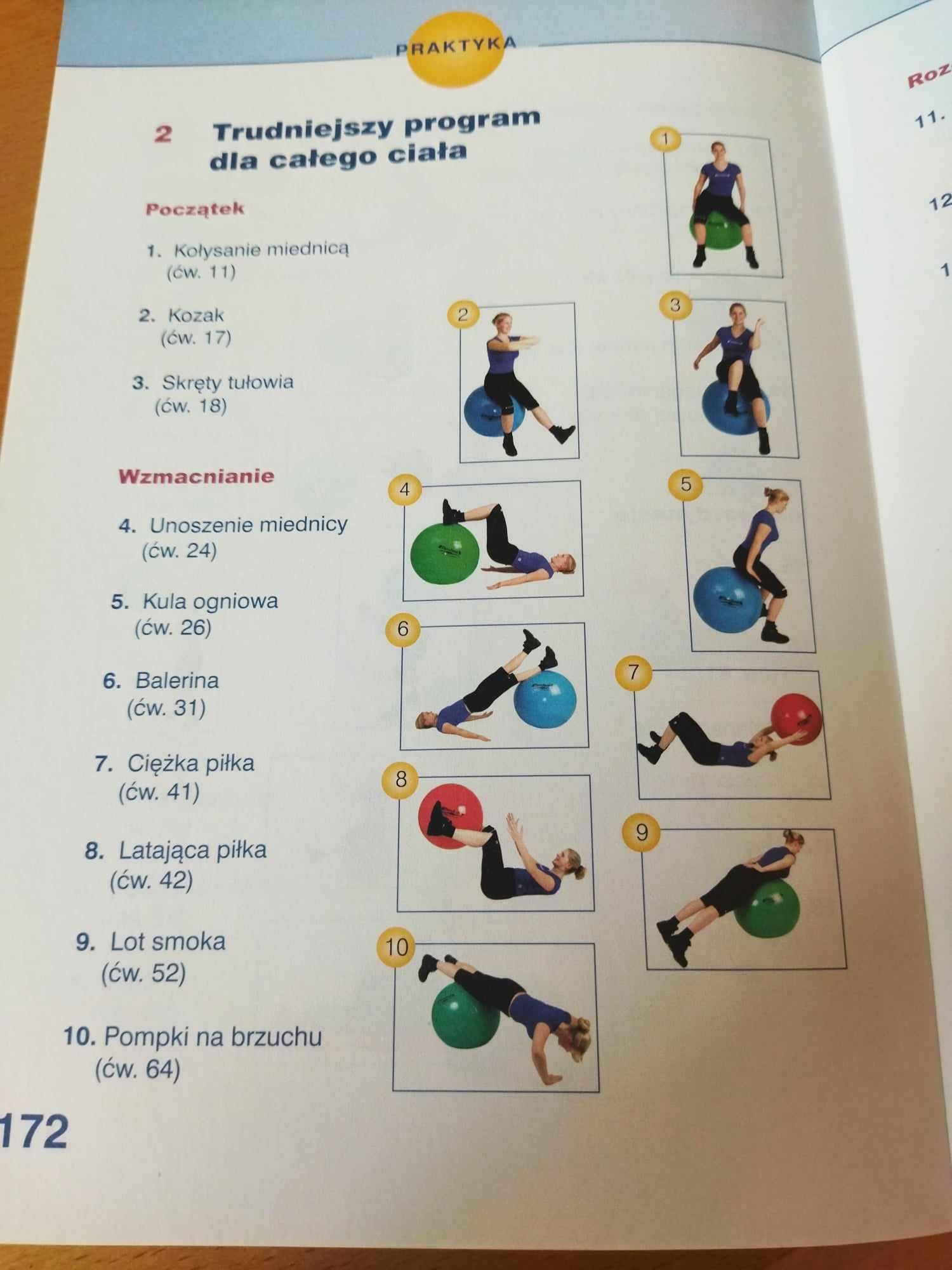 Książka: Fitness z piłką. 
:Jordan Alexander Hillebrecht Martin