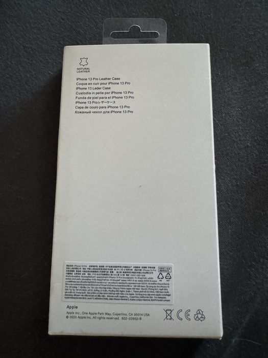 Iphone 13 pro etui magsafe skórzane czarne
