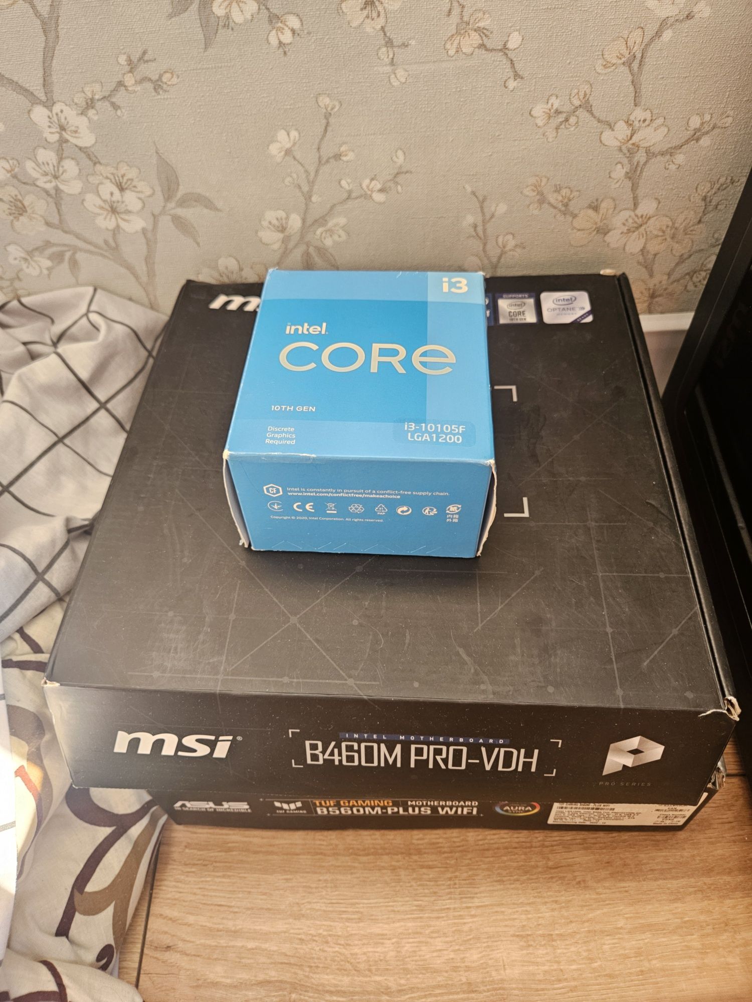 Ігровий Пк/ игровой пк/комп'ютер i3 10105f gtx 550 ti, 8 ram, ssd, hdd