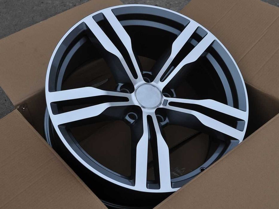 Szare felgi R20 5x120 Bmw 7 F01 F02 F03 F04 5 GT F07 F10 6 F06 F13