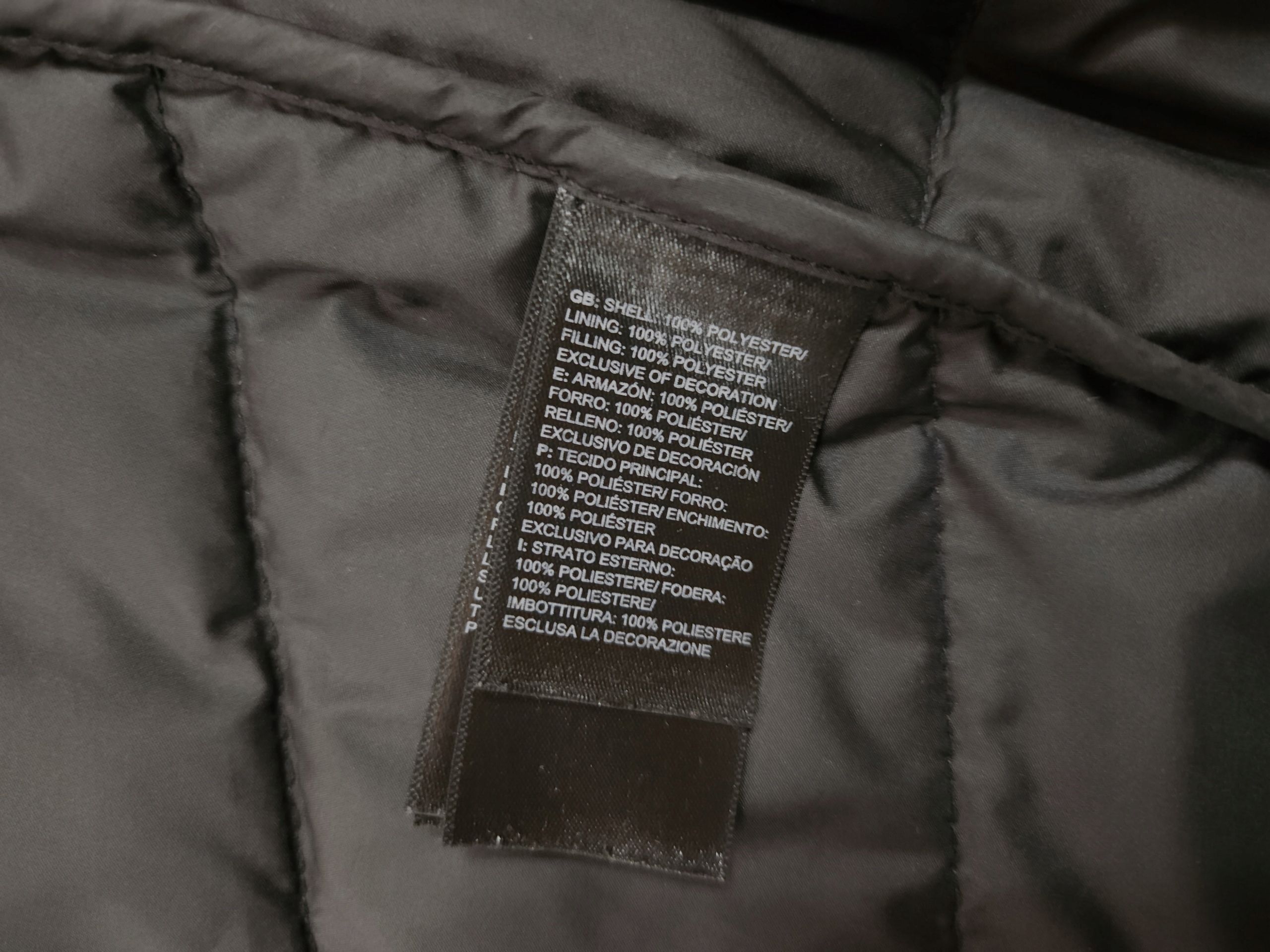 THE NORTH FACE Kurtka Parka Lekka Damska Moro Logowana r. S