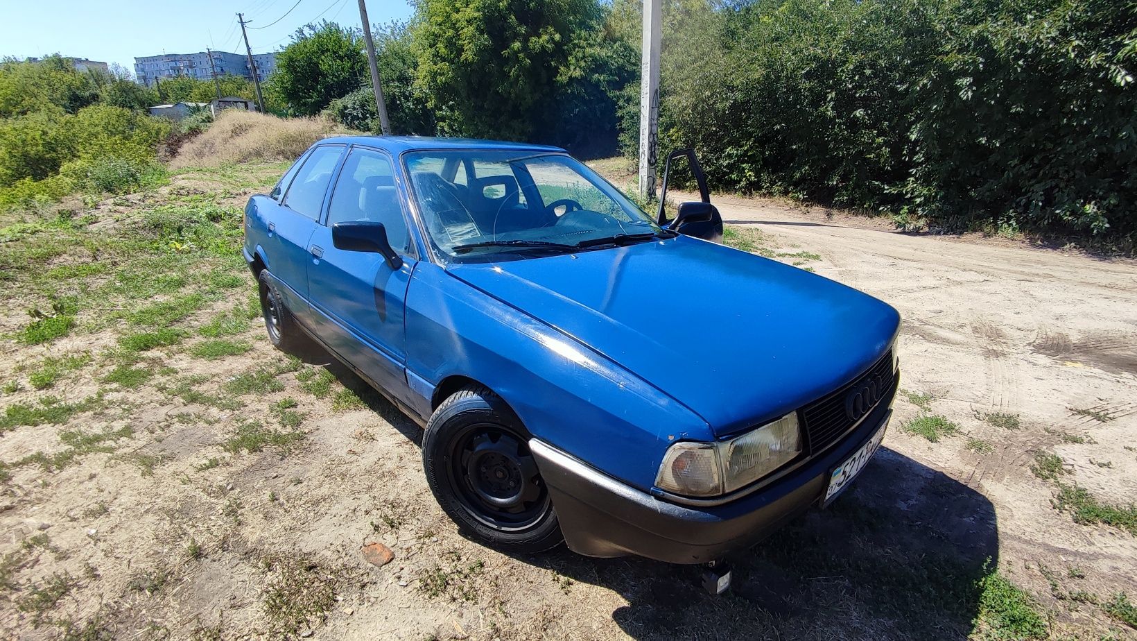 Audi 80 b3 1.8 на повному ходу