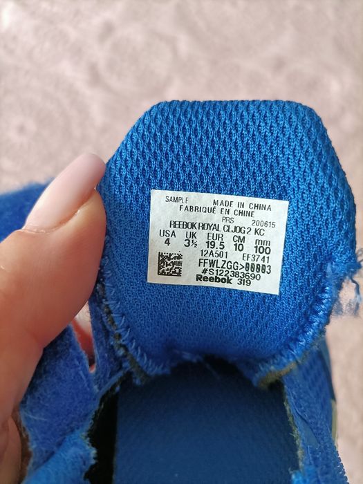 Sapatilhas Reebok n 19,5 novas