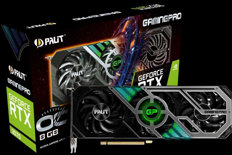 Гарантія! RTX 3070 8GB Palit GamingPro ігрова відеокарта пк ТехноБро
