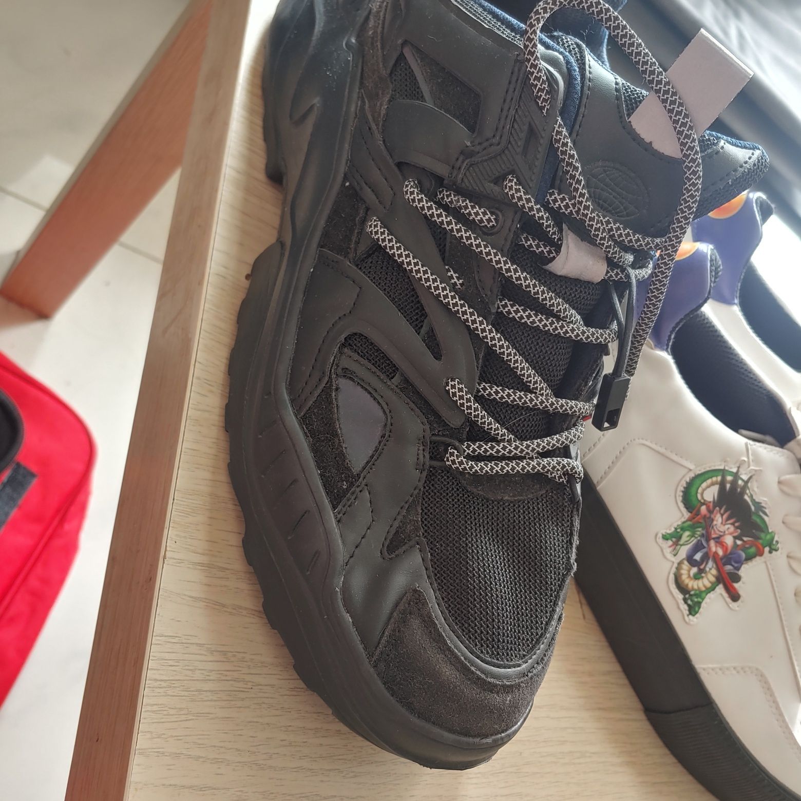 46 zapato preto para homen