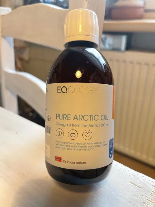 Eqology Pure Arctic Oil Naturalny olej omega-3 o smaku pomarańczowym