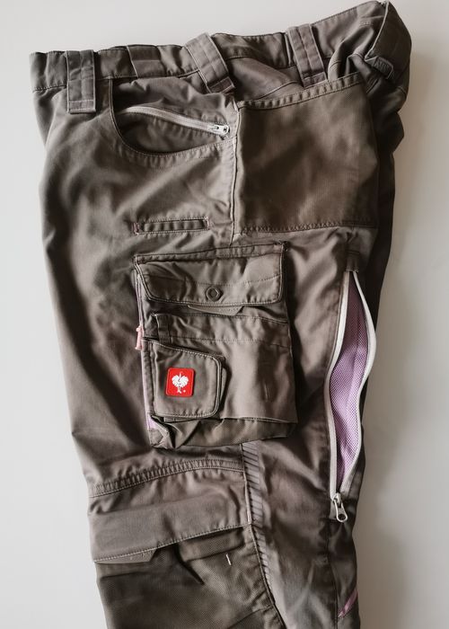 Damskie zimowe spodnie robocze Engelbert Strauss es motion 2020, r 44