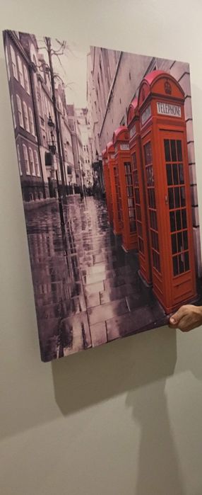 2 Telas imagens de Londres