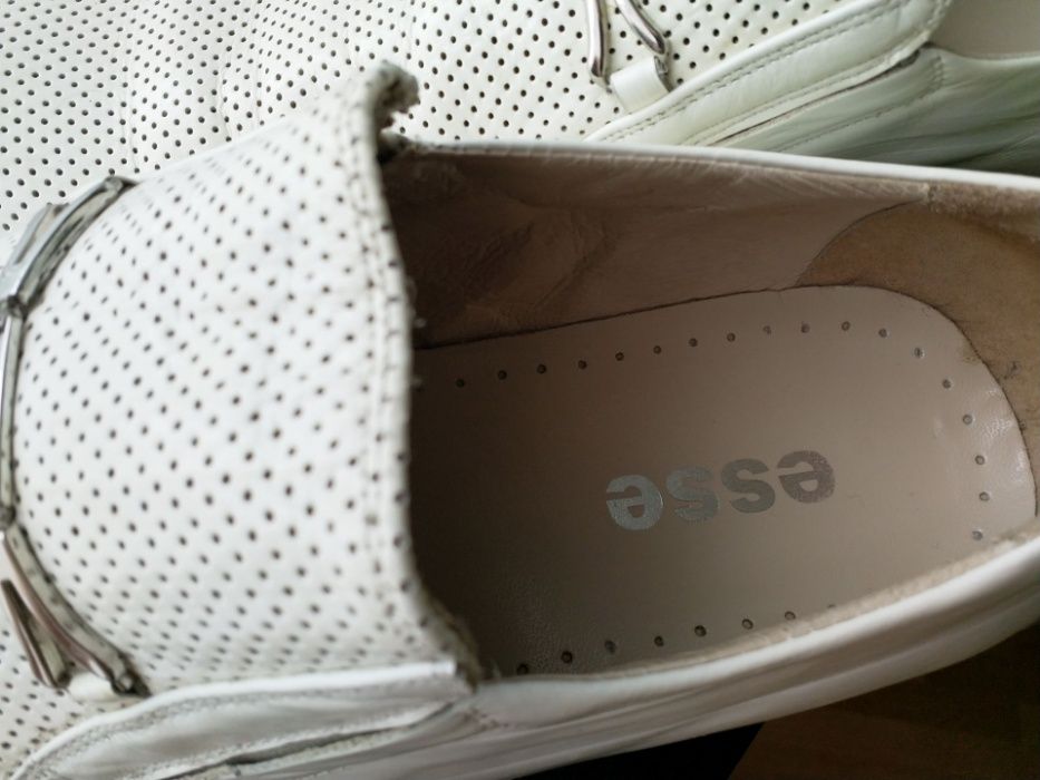 Туфли белые esse (праздник, свадьба)
