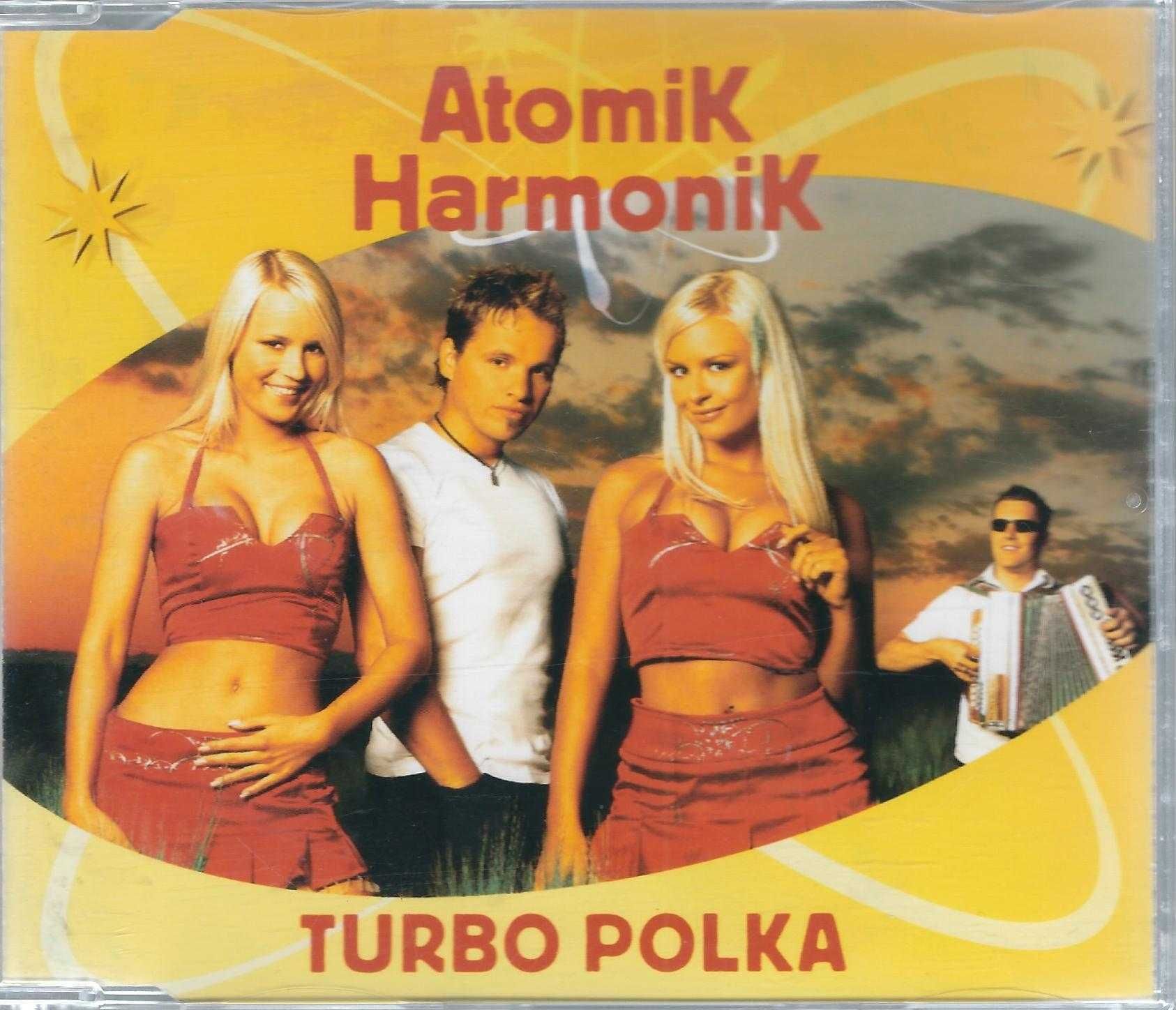 Single CD Atomik Harmonik - Turbo Polka (Promo 2005) (Hansa)