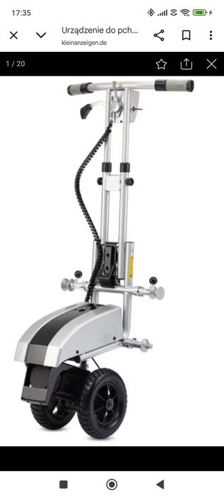 Napęd elektryczny do wózka inwalidzkiego
