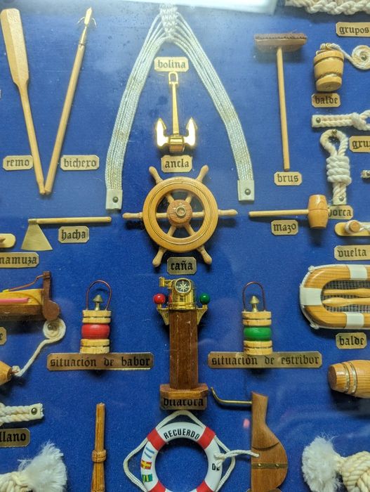 Quadro nós de marinheiro