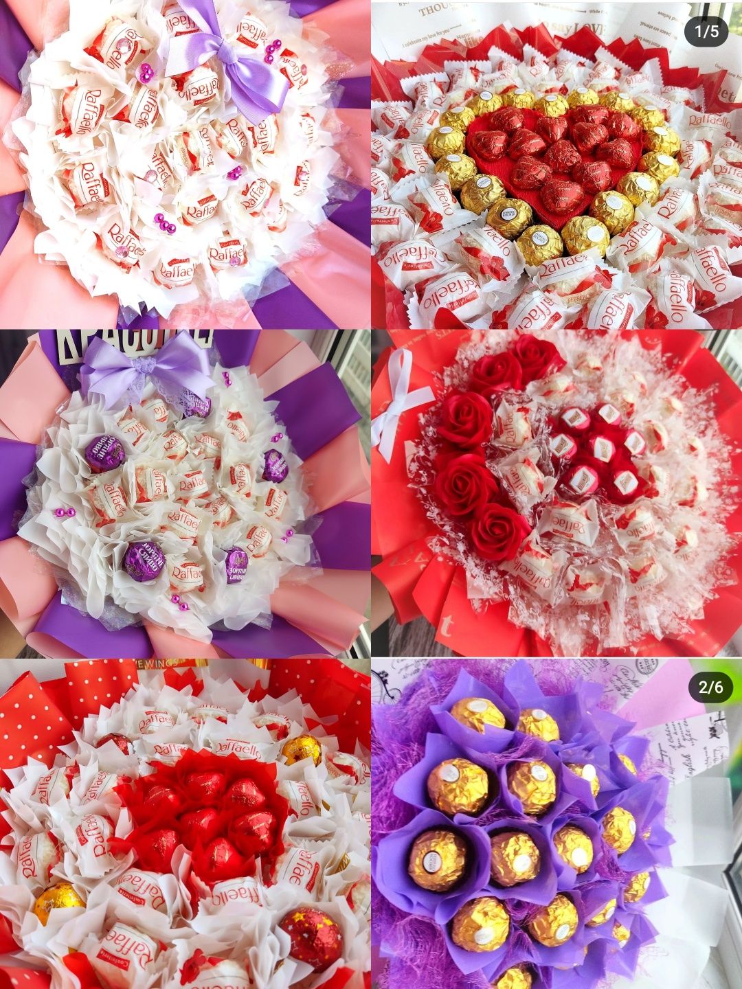 Букеты из конфет