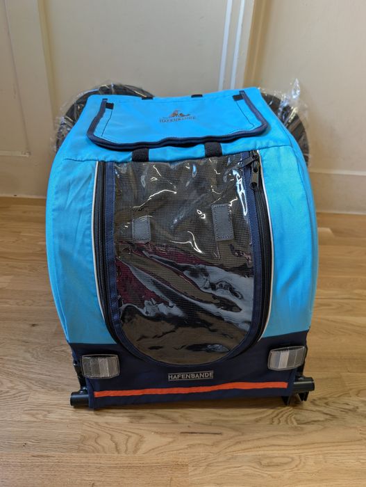 Hafenbande Przyczepka Rowerowa Cabby S dla psa 116x52x61cm do 20kg Zwr