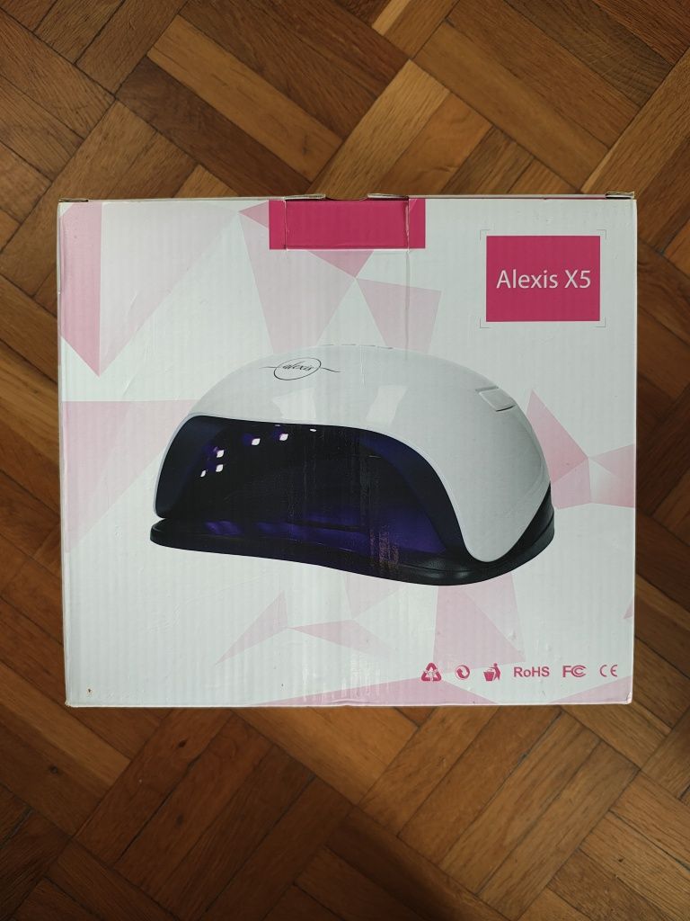 Lampa UV do paznokci ,hybryda/ żel Alexis x5