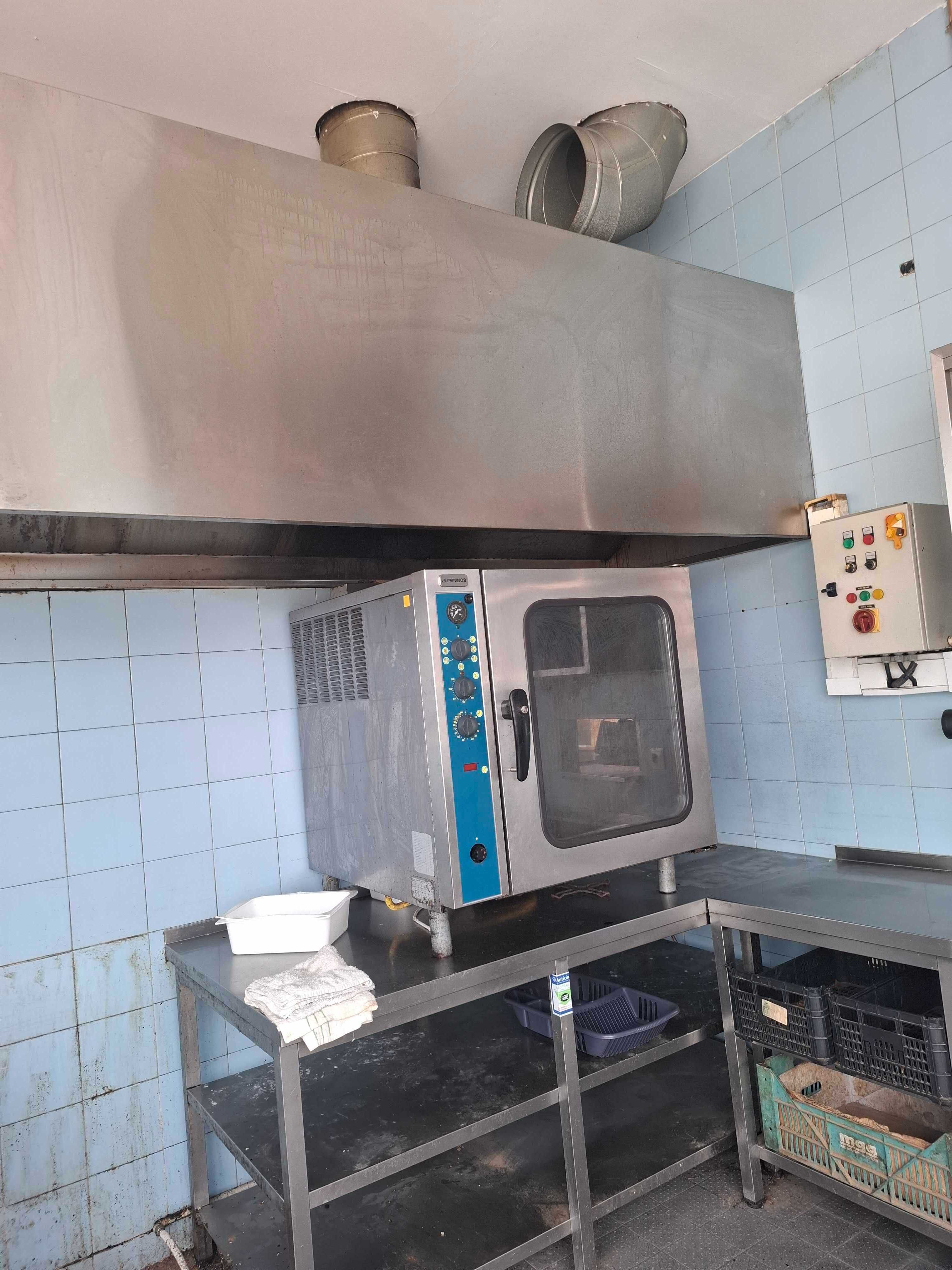 Cozinha industrial para restaurante
