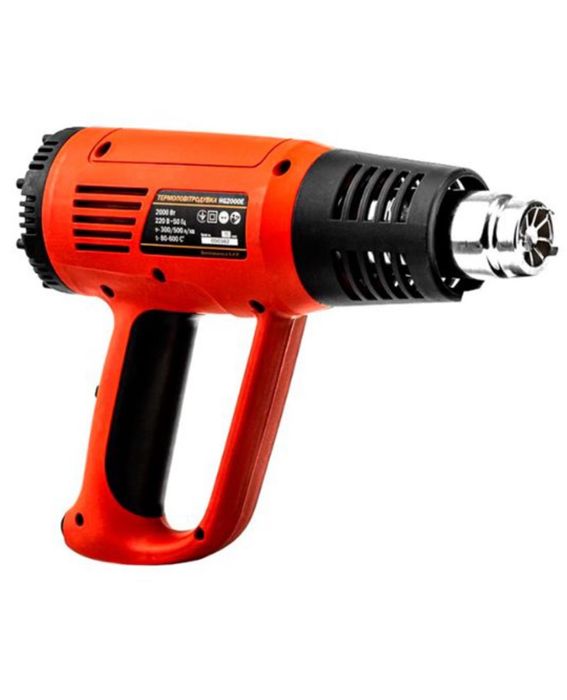 Будівельний фен GTM HG2000E з набором насадок