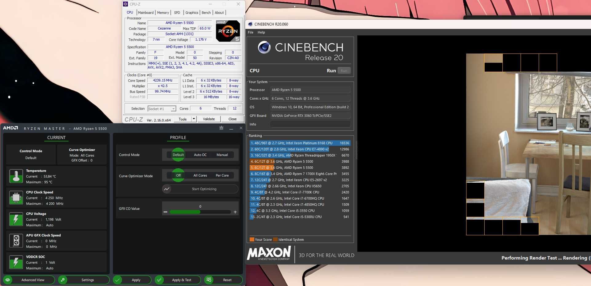 AMD Ryzen 5 Cezanne 5500 tray AM4