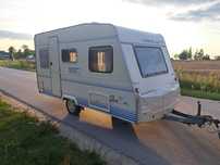 Przyczepa kempingowa Caravelair Silver  Łazienka Przedsionek Dmc 900kg