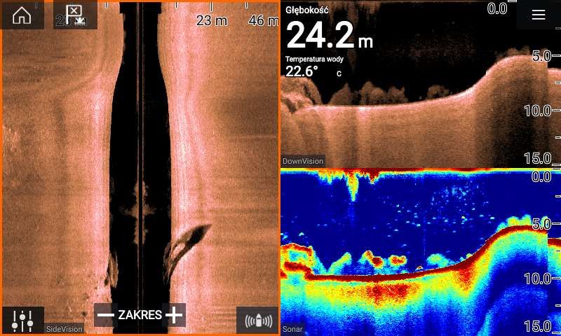 Echosonda 3D Raymarine Axiom+ 9 z przetwornikiem RV100